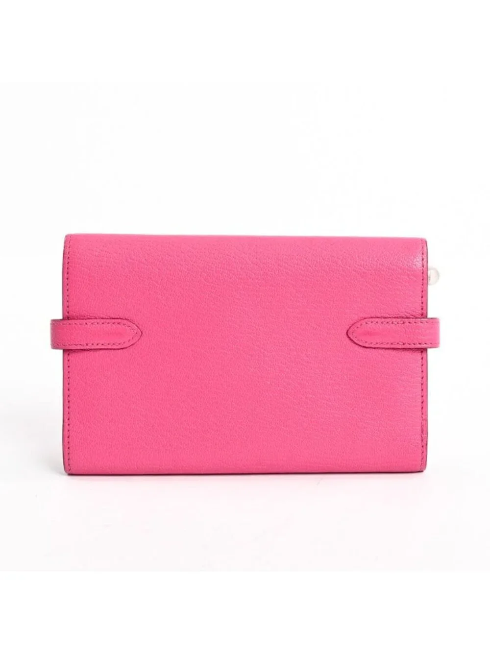 Hermes Wallet Kelly Pink
